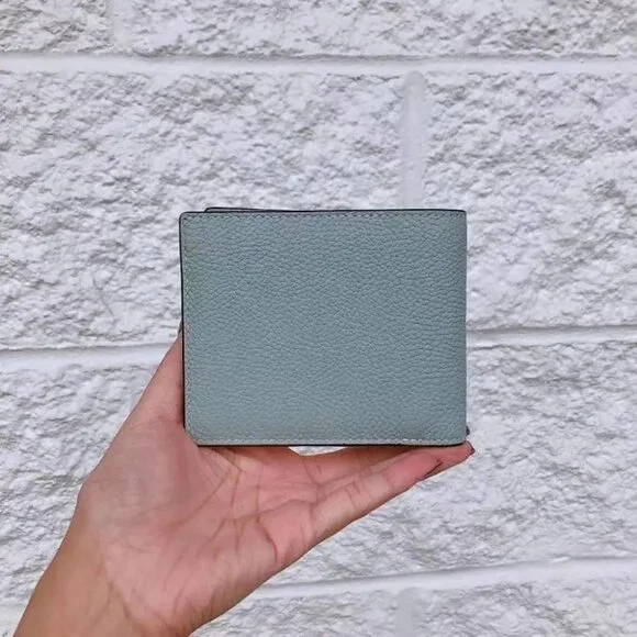 Coach C6698 3 In 1 Wallet In Aqua/Midnight Navy